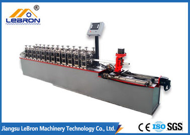 5.5kW Drywall Ceiling Channel Roll Forming Machine 0.3 - 1.0mm Coil Thickness
